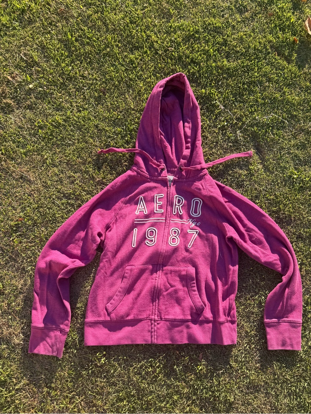 Pink Aeropostale 1987 Hoodie